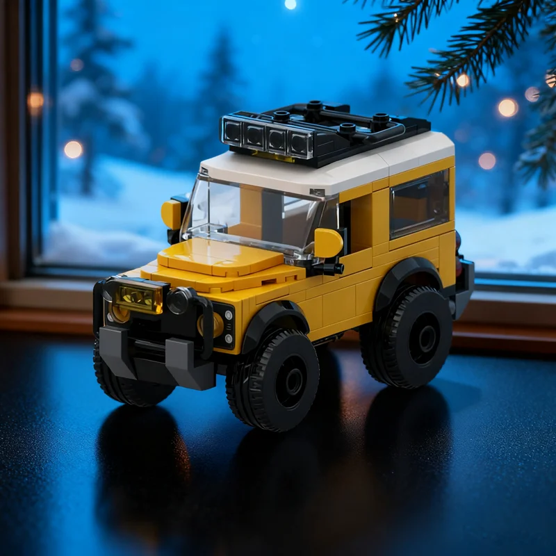 187pcs MOC Defender Expedition Creator Model Toys Building Blocks Construction Christmas Gift Education Craft Idea Assemble