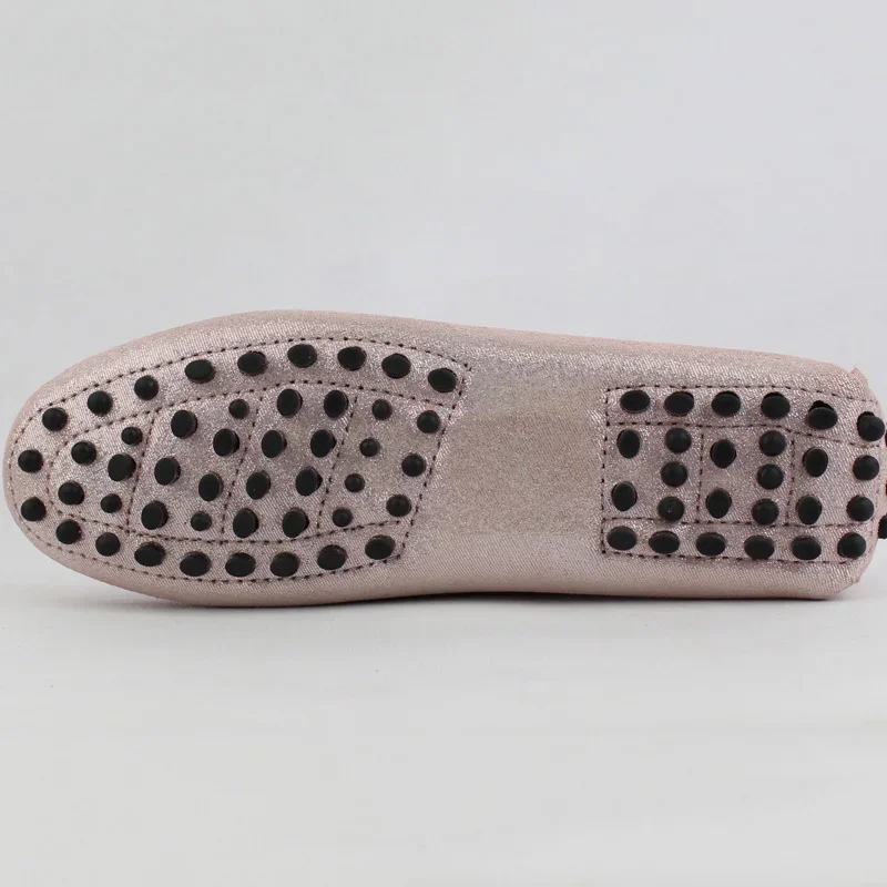 2024 New Arrival Casual Women shoes Genuine Leather Women Loafers Moccasins Fashion Slip On Women Flats Shoes