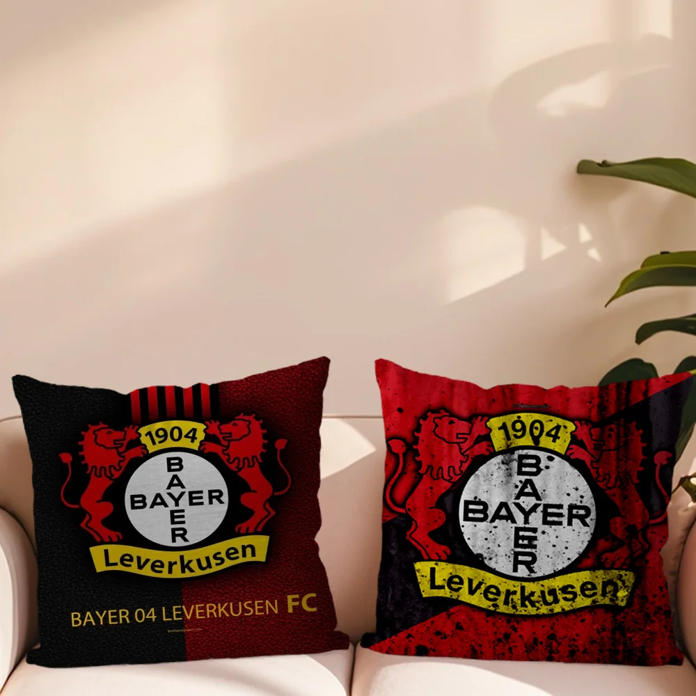 Leverkusen Football Club Pillow Case Pillowcase Living Room Sofa Super Cushion Cover Suitable For Home Bedroom Room Decoration