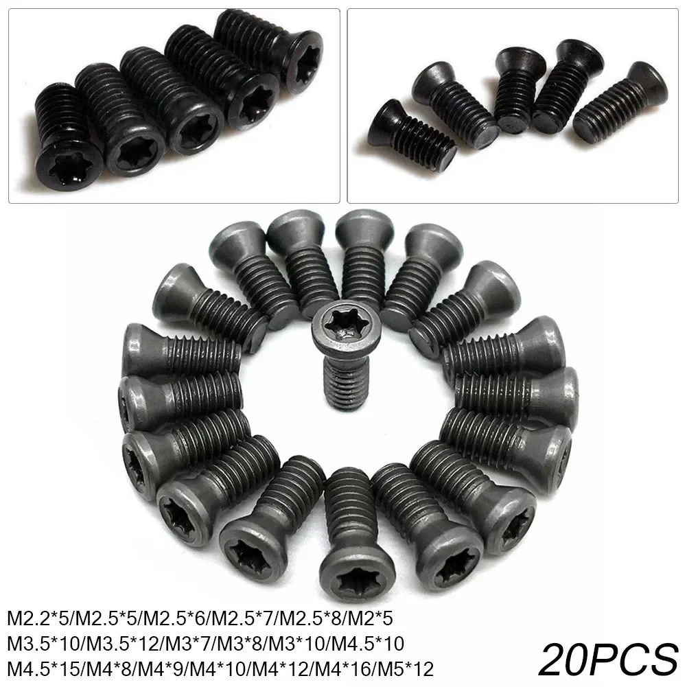 Replace Carbide Inserts With Torx Screws, M2 M2 5 5 M5, Durable And Reliable, For CNC Lathe Tools