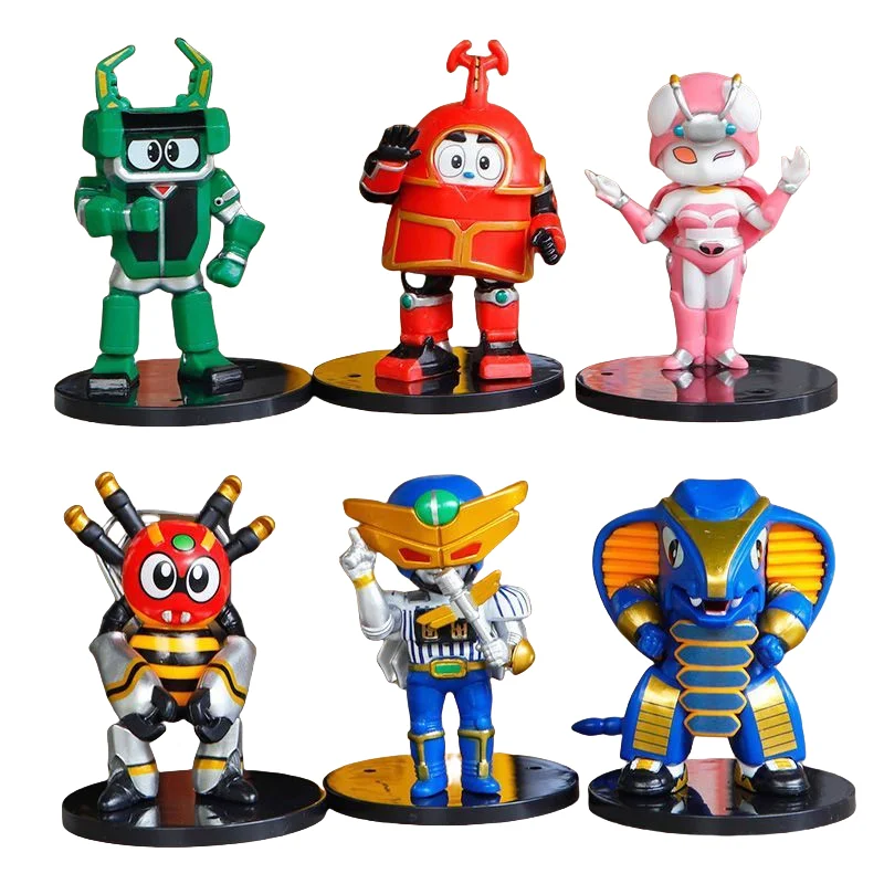 

B-Robo Kabutack Kuwajiro Anime Card Holder Character Cute Figure Model Creative Personality Tabletop Ornament Boy Toy Gift