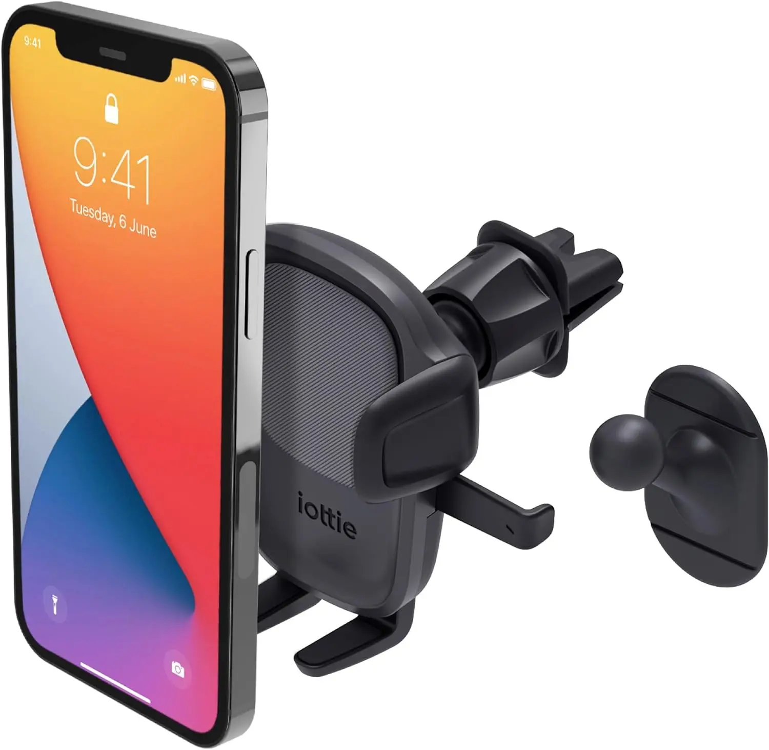 

Touch 5 Air Vent &Flush Mount Combo-Universal Car Mount Phone Holder for iPhone,Google,Samsung,Moto,Huawei&all other Smartphones