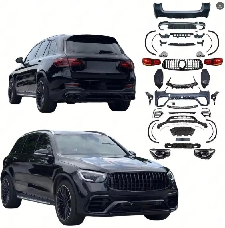 STLF For Mercedess Benzs X253 15-19 Body Kit High Quality Car GLC200 GLC250 GLC300 Upgrade 2022 GLC63 Model GLC Class