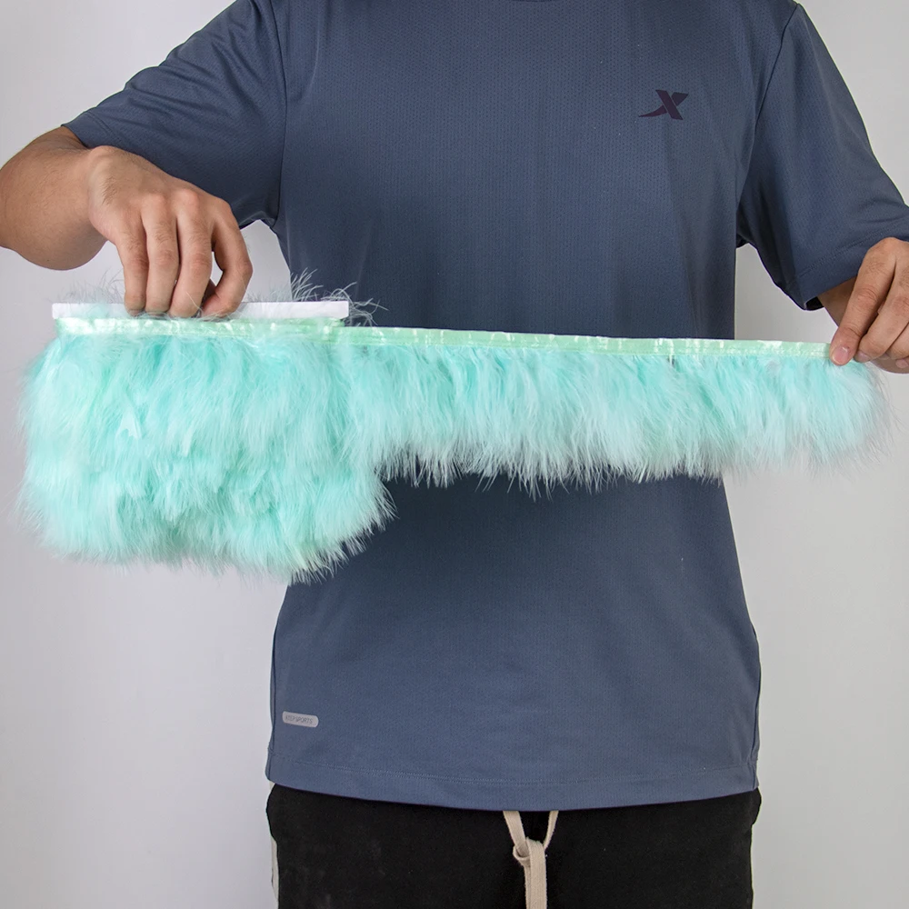 10 metrów 8-10 cm Taśmy z piór – Feather Trim Marabou recenzja i cena
