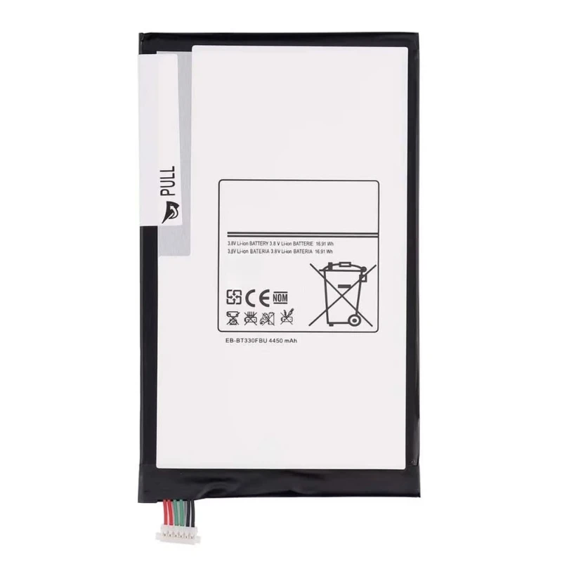 Per Galaxy Tab 4 8.0 8 "SM-T330 SM-T335 SM-T337 SM-T337A 3.8V 4450mAh Sostituzione interna EB-BT330FBE EB-BT330FBC Batteria