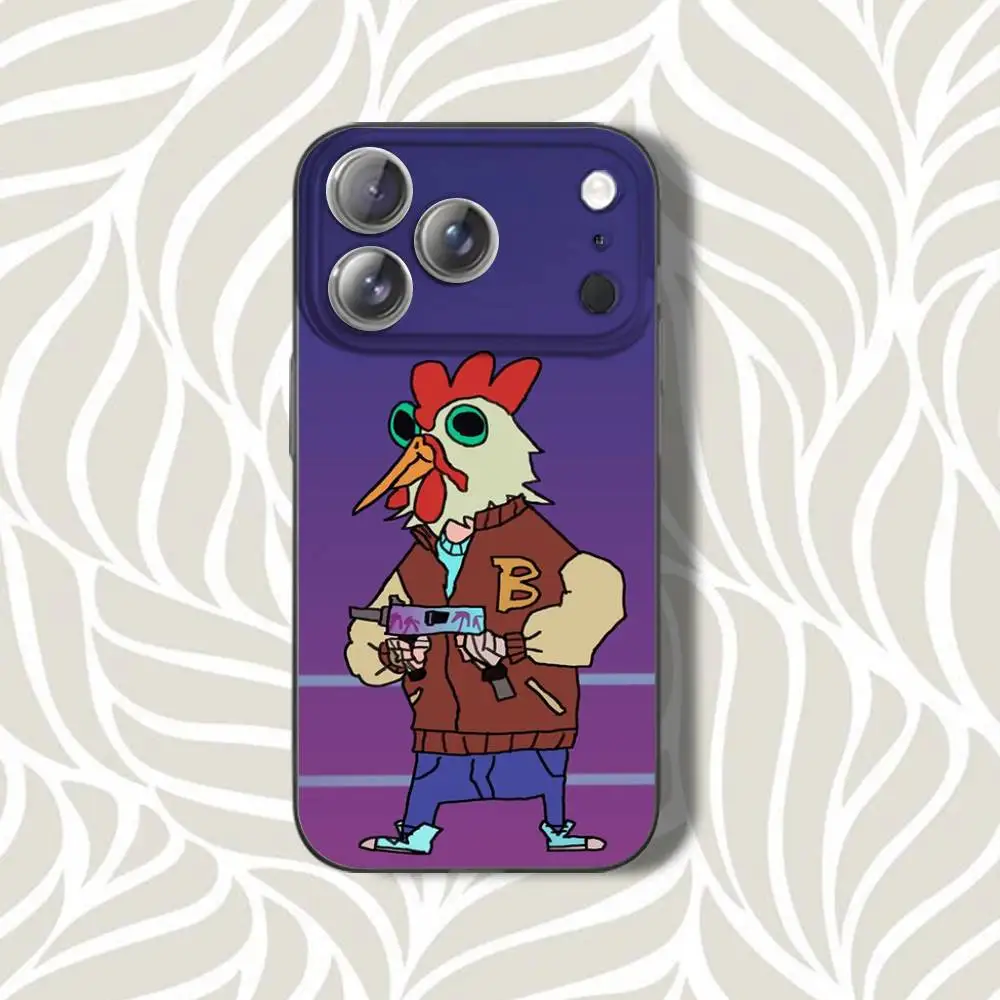 H-Hotline COOL M-MiamiS Phone Case For iPhone 16,14,11,17,13,15,12,Air,Plus,Pro,Max,E,Mini Grey Frosted for MagSafe Magnetic