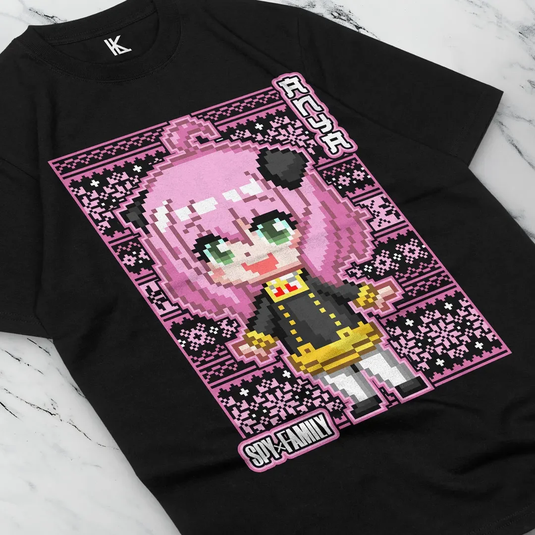 Loid Yor Anya Bon Forger SPY X FAMILY Unisex T-Shirt Manga Anime All Size Cotton