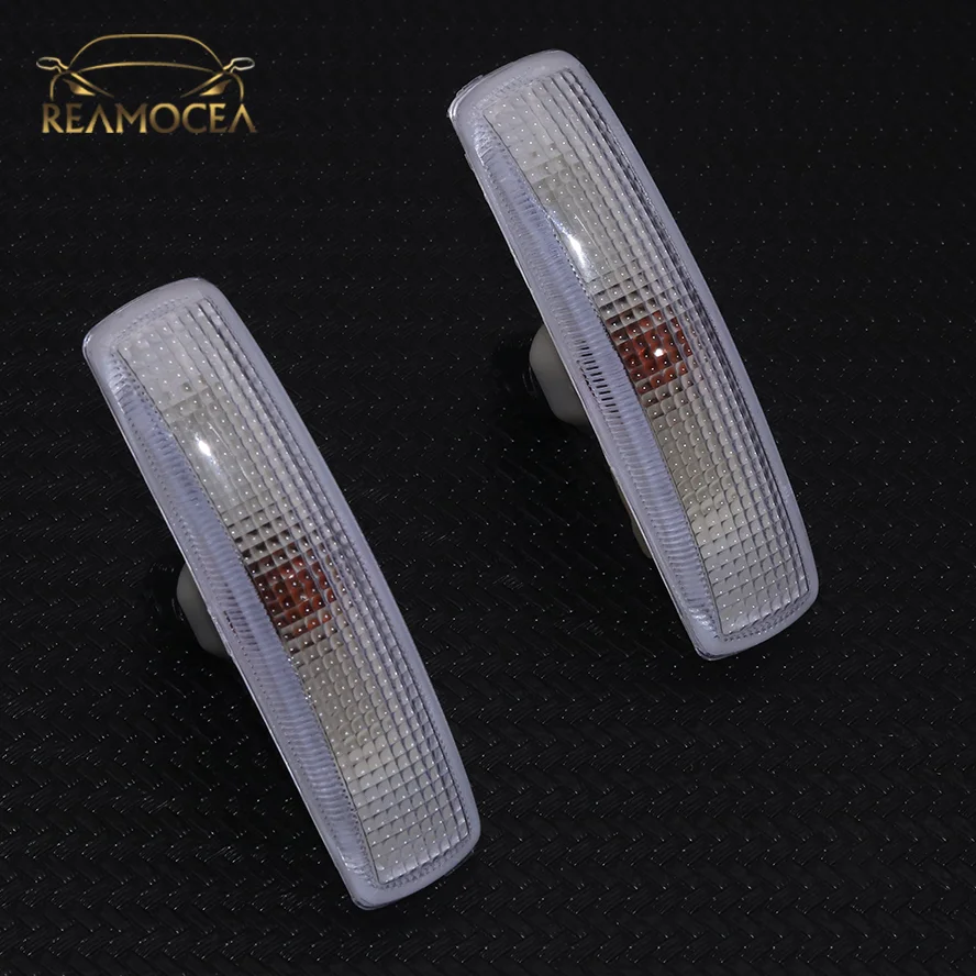 Reamocea 2Pcs Turn Signal Light Side Fender Marker Sequential Lamp Halogen/LED For Land Rover DISCOVERY 3/4 Freelander LR007954