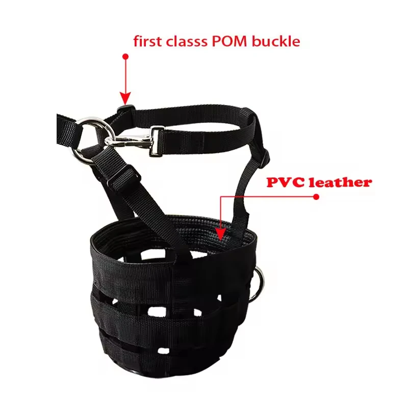 Регулируемая нейлоновая лямка для намордника для лошади, жевательная ремни для защиты от погружения и борьбы с захватом