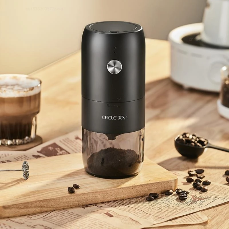 Xiaomi-CIRCLE JOY Elétrica Coffee Bean Grinder, sem fio carregável, portátil, totalmente automático, à prova d\'água, Especialidade