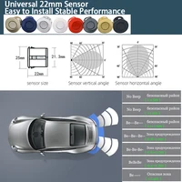 Hippcron Parking Sensor For Car With Auto Parktronic Reverse LED Monitor 4 Sensors Radar Detector System Backlight Display 5