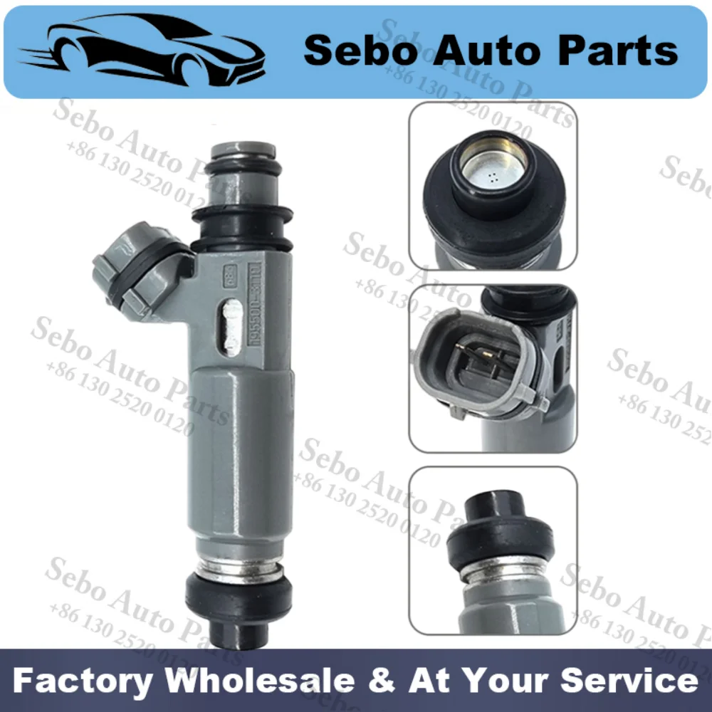 4 inyectores de combustible nuevos para coche 195500-3110 1955003110 para Mazda 323 F BG Bj 94 PROTEGE 1.5L Mazda 1.5 1.6