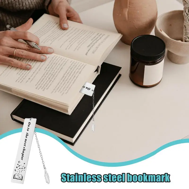 Bookmarks For Reading Literary Metal Bookmark For Readers Book Theme Book Marking Boards Goodie Bag Fillers For Meeting Room