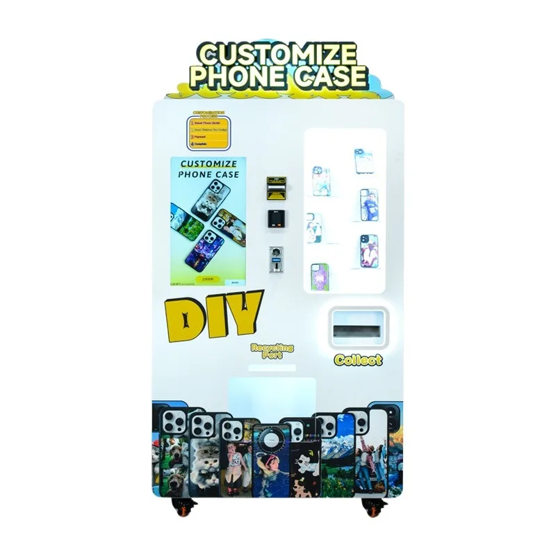 Shopping mall sideline machine personalized upload photos unmanned vending machine y