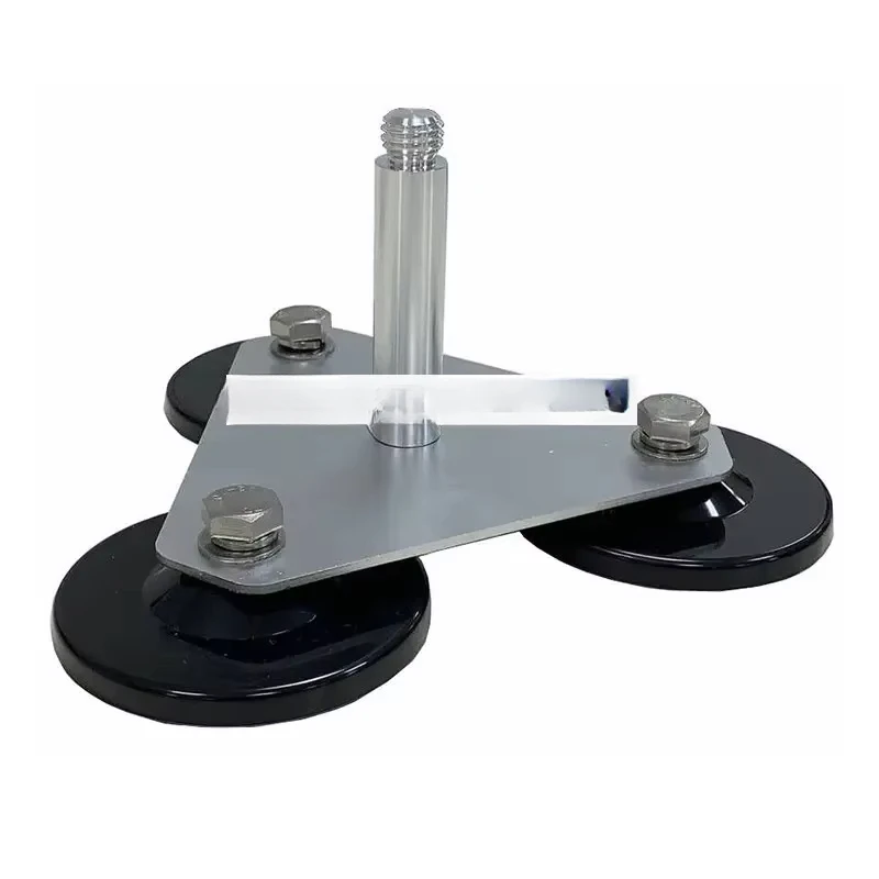 Triangle magnetic base mounting bracket steady holder three magnet combination for RTK GNSS measurement antenna Car GPS antenna