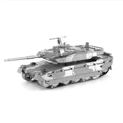 T-10 Heavy Tank 3D Metal Puzzle Military DIY Handmade Assembly Model Laser Cutting Jigsaw Puzzle Toys For Kids Adult