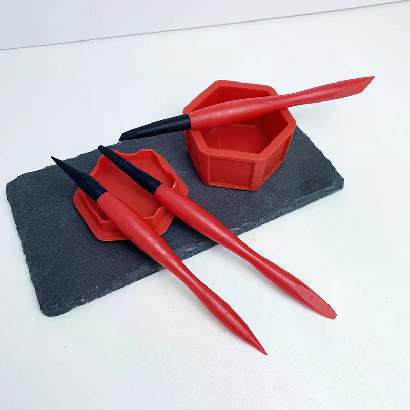 سيليكون الغراء فرشاة كيت 4 قطعة/المجموعة النجارة الإلتصاق عدة النجارة الغراء قضيب مجموعة المحمولة DIY أداة اليد موثوقة