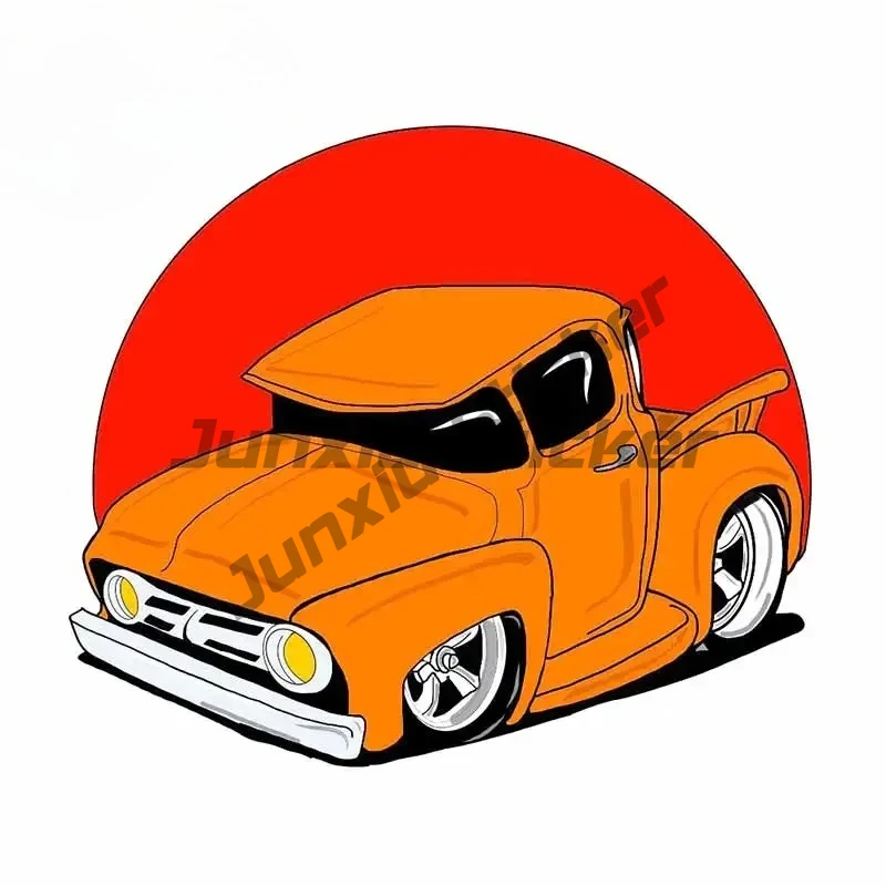 

For Cartoon Cars Fine Decal Repair Car Sticker Bumper Motorcycle Waterproof Decals for JDM SUV RV