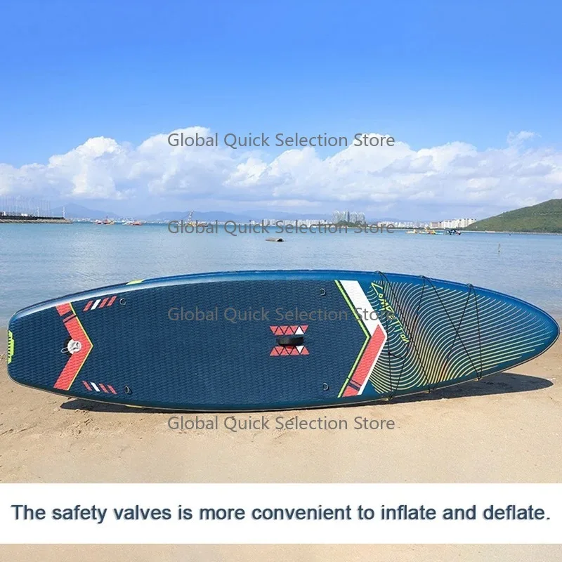 Inflatable Stand-Up Surfboard Seaside Beach Water-skiing Surfboard Board Water Sports PVC Surfboard Paddle Board Surfing Board