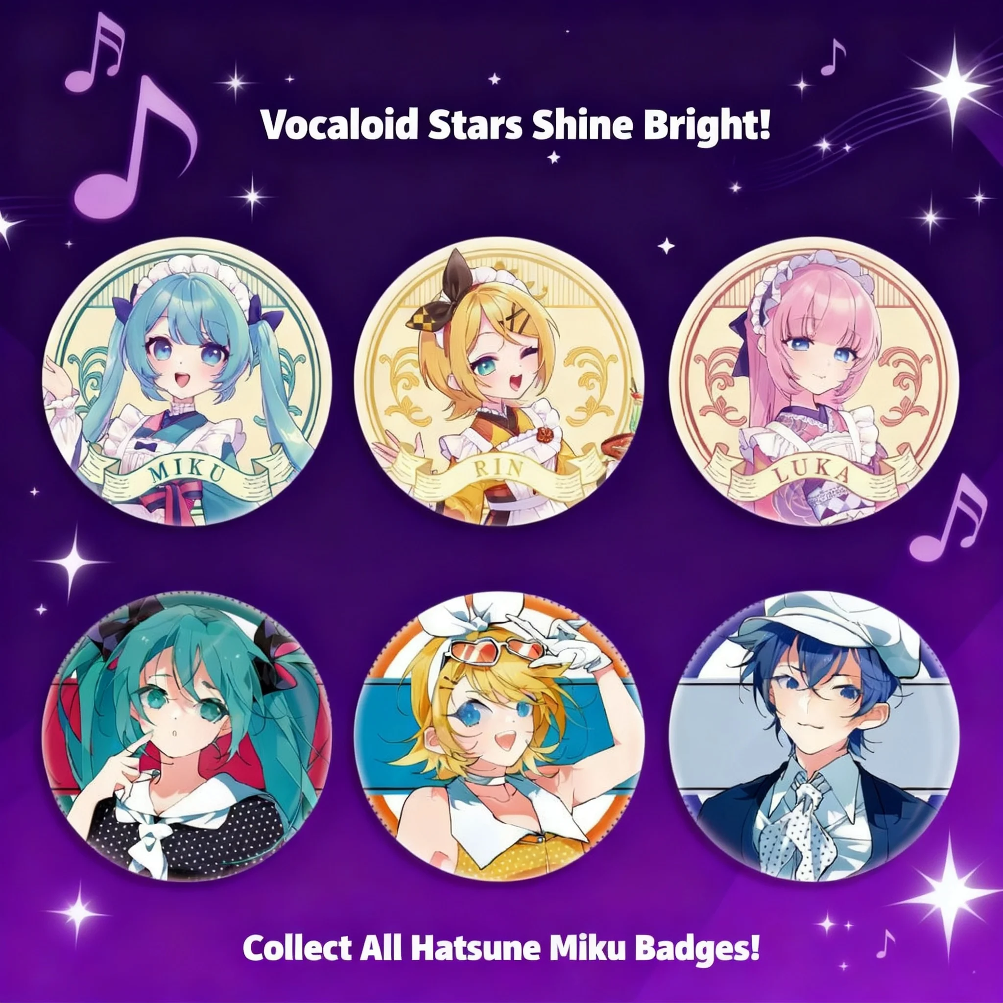 

Значок-пин Miku Hatsune 2 Touring Sound Miku Secondary Element (периферийные аксессуары)