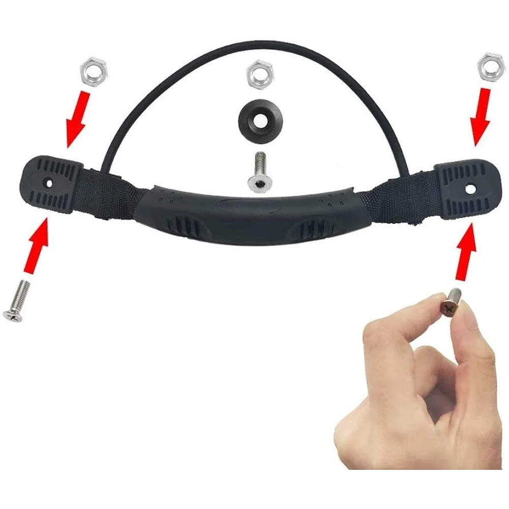 

1 Set Kayaking Handle HJ312 Plastic Carry Handle With T Grip ＆ Pull Rope ＆ Screw Fits Most Standard Canoe Models Handle Parts