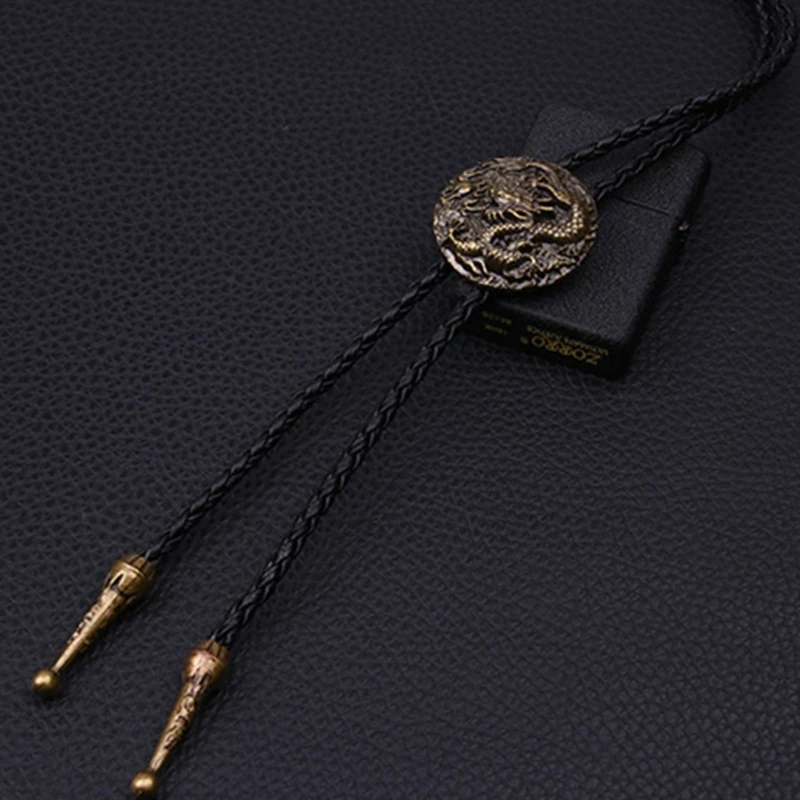 Chinese Style Gentleman Bolo Tie for Halloween Carnivals Party Man Teens Shirt Sweater Costume Accessories Gentleman Tie