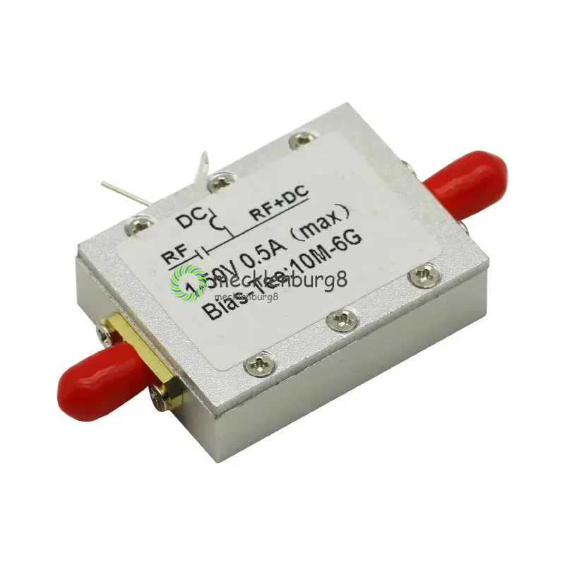 NEW 10MHz-6GHz RF Bias Tee DC Blocks for HAM Radio RTL SDR LNA Low Noise Amplifier with Shell