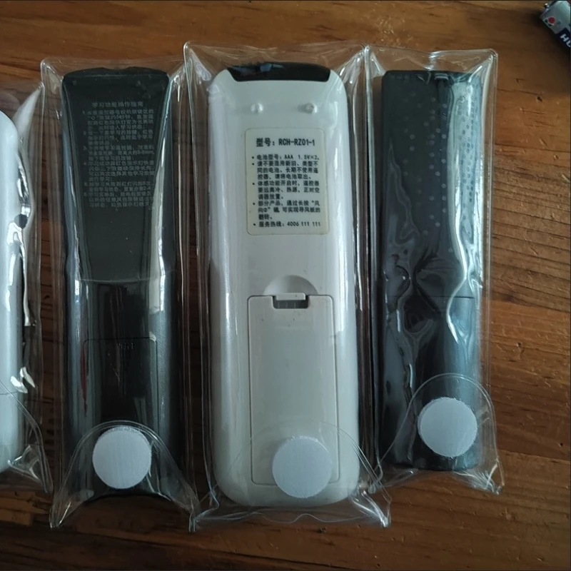 1pc PVC Transparent Universal Remote Control Cover Dust-proof Convenient Case Air Condition/TV Remote Control Protective