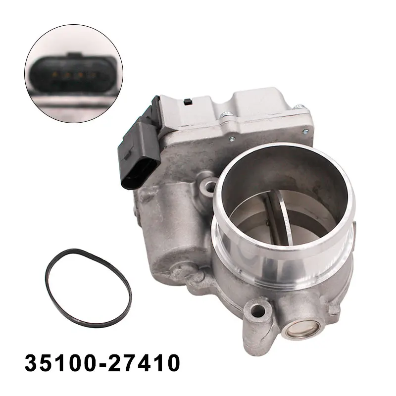 OE 3510027410 35100-27410 For Hyundai Kia Santa Fe II Tucson JM Sonata Rondo Optima Diesel Electric Butterfly Case Throttle Body