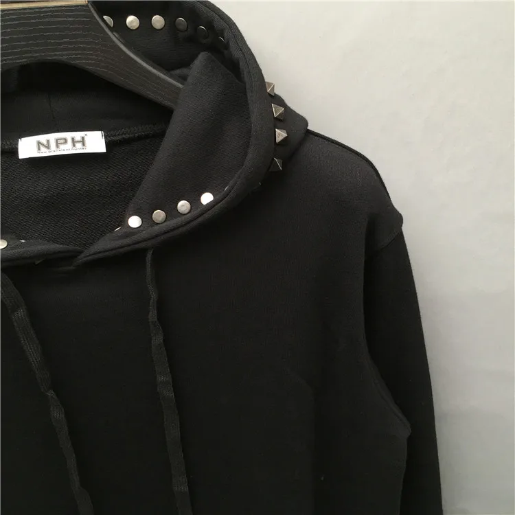 Autumn Winter Cotton Pullover Long-sleeved Hooded Sweater 2025 New Handsome Men's Loose Casual Round Neck Heavy Industry Jacket