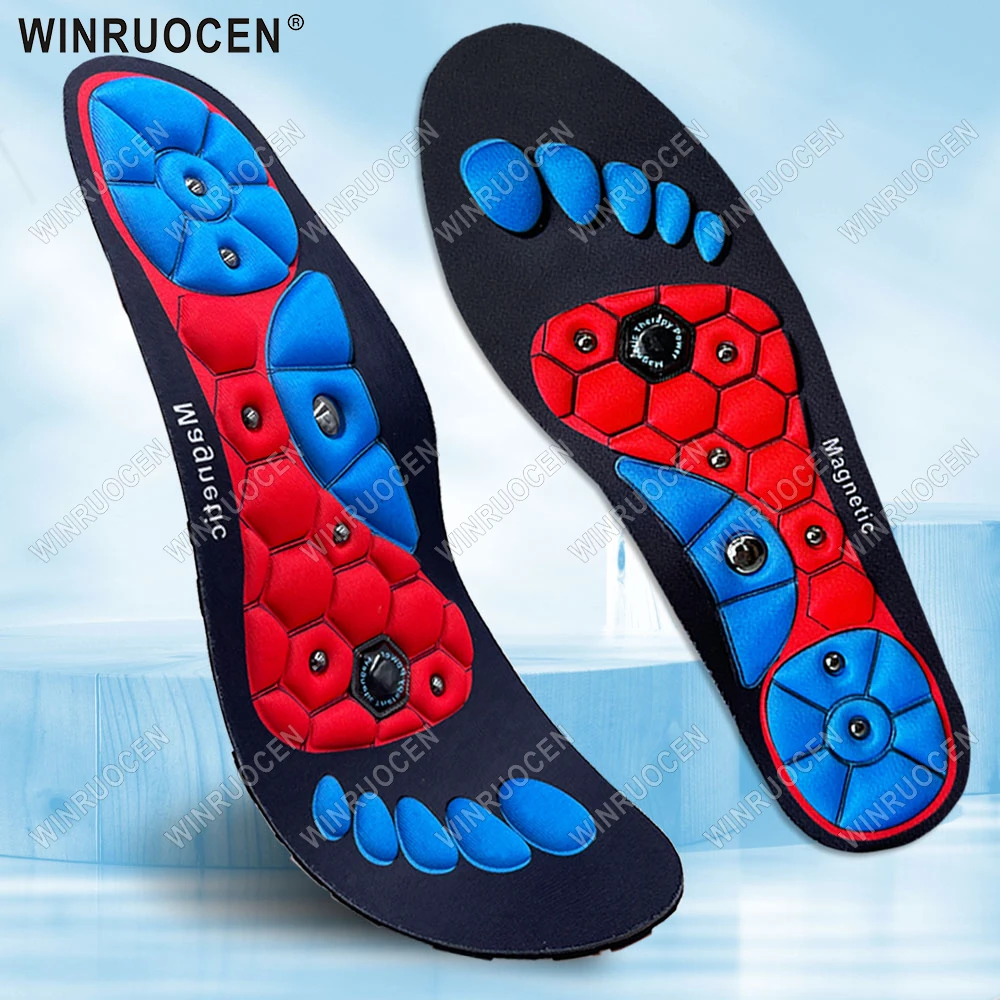 

Arch Support Orthopedic Insole Magnetic Therapy Massage Insoles Men's Foot Acupoint Massage Insoles Anti-fatigue Health Insoles