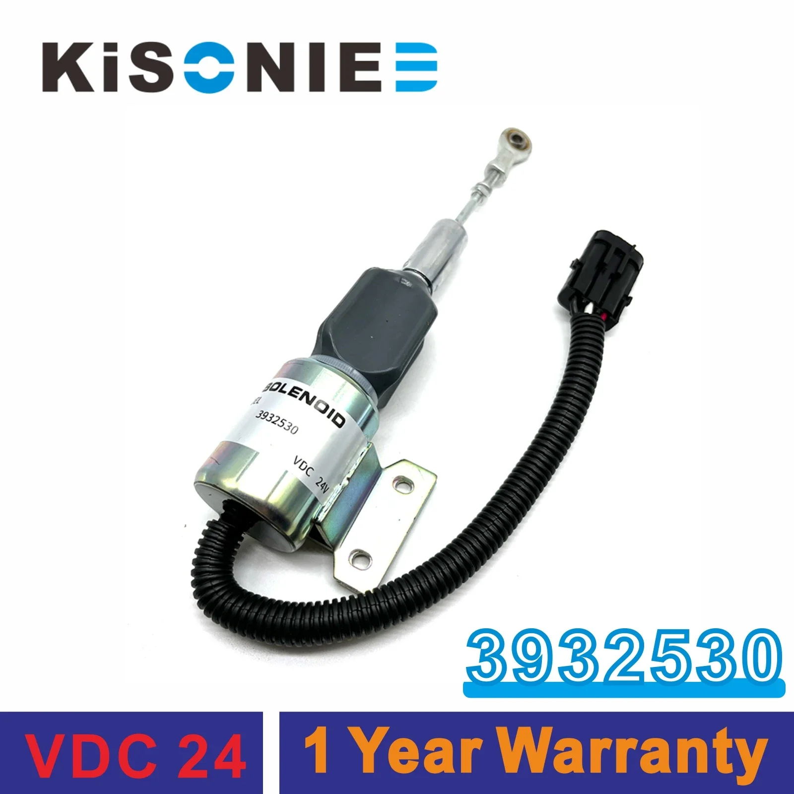 3932530 24V Fuel Shut Off Solenoid 3939701 SA-4756-24 SA-4891-24 For Komatsu PC200-6 Hyundai R250-7 R220-5 R210-3 Stop Solenoid