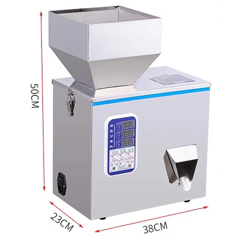 Fully automatic granule powder dispensing machine Grain quantitative weighing machine Tea seasoning melon seeds