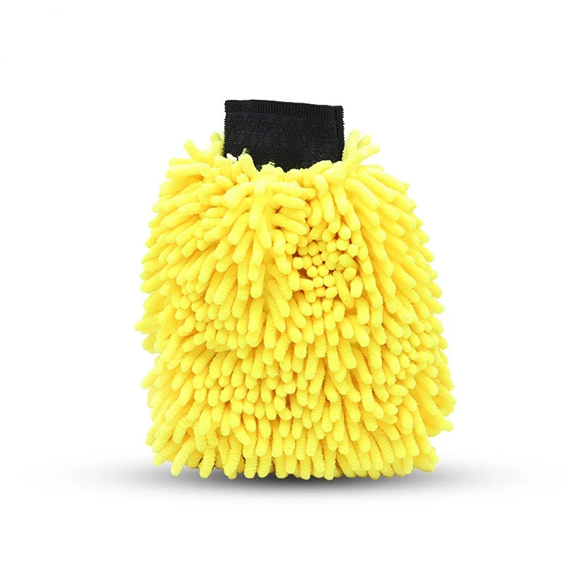 Car Wash Mitt Cleaning Tools Chenille Soft and Thick Microfiber Glove 19cm*26cm*8cm for Auto Detailing Sponge Detail Clean Brush