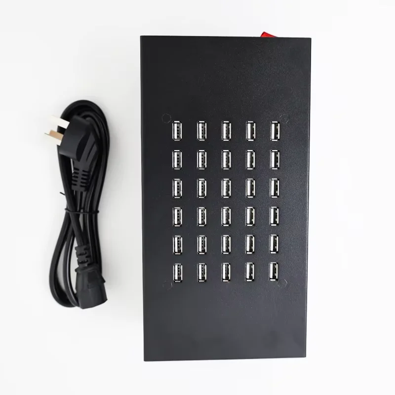 30USB Fast charging 300W Charger Station Dock with Cable for iphone ipad Samsung PC Kindle Multi USB Charger 충전기