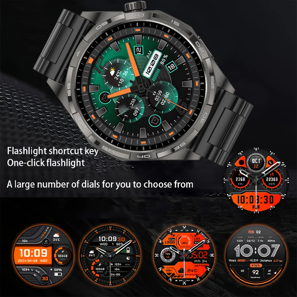 2026 New Watch Pro Genuine Smart Watch GPS Map Navigation NFC Call 32GB Memory Clock Built-in Video Music Playback Smart Watch