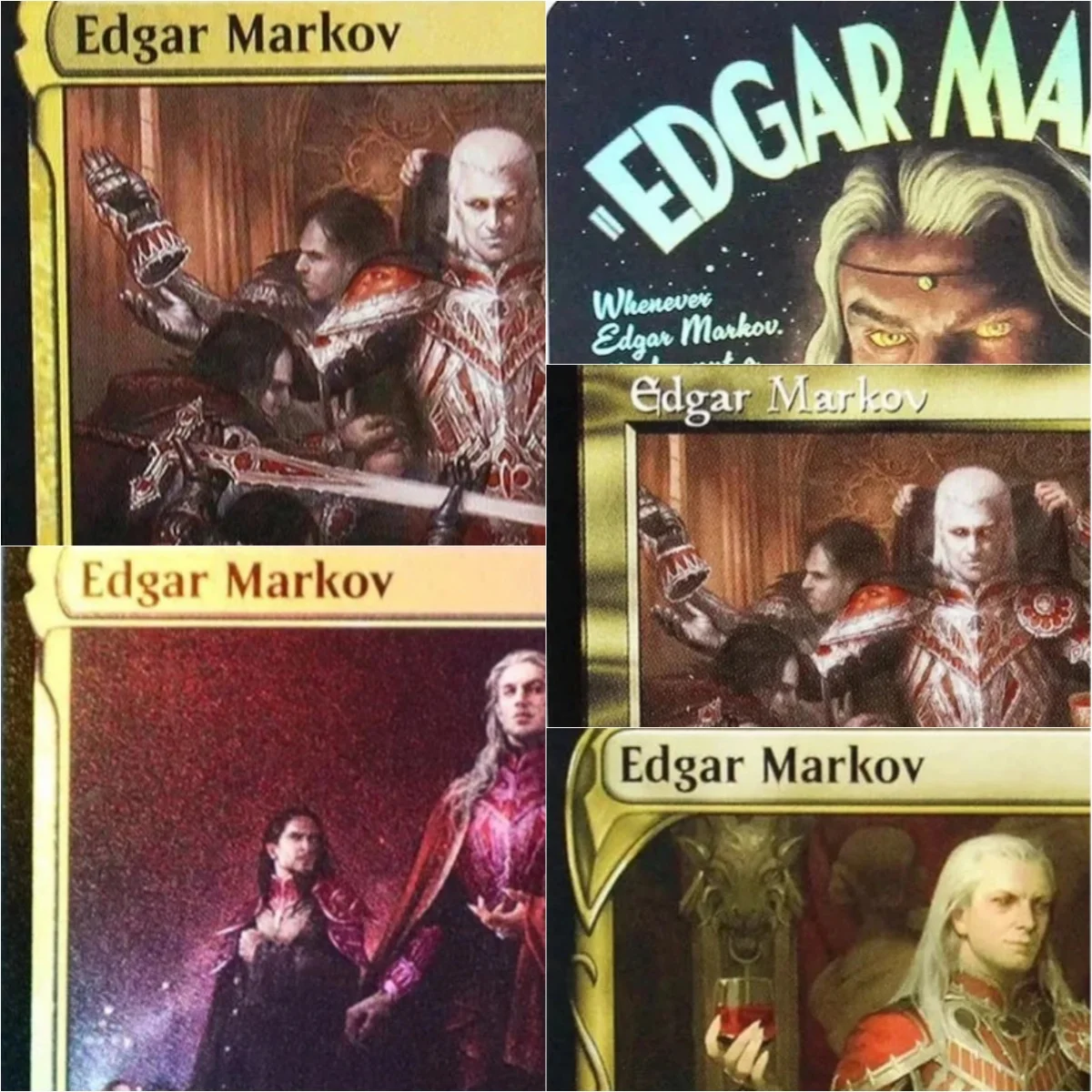 

Edgar Markov Custom High Magical Proxy Cards Game Quality Proxy Board Game Trading Cards Proxy