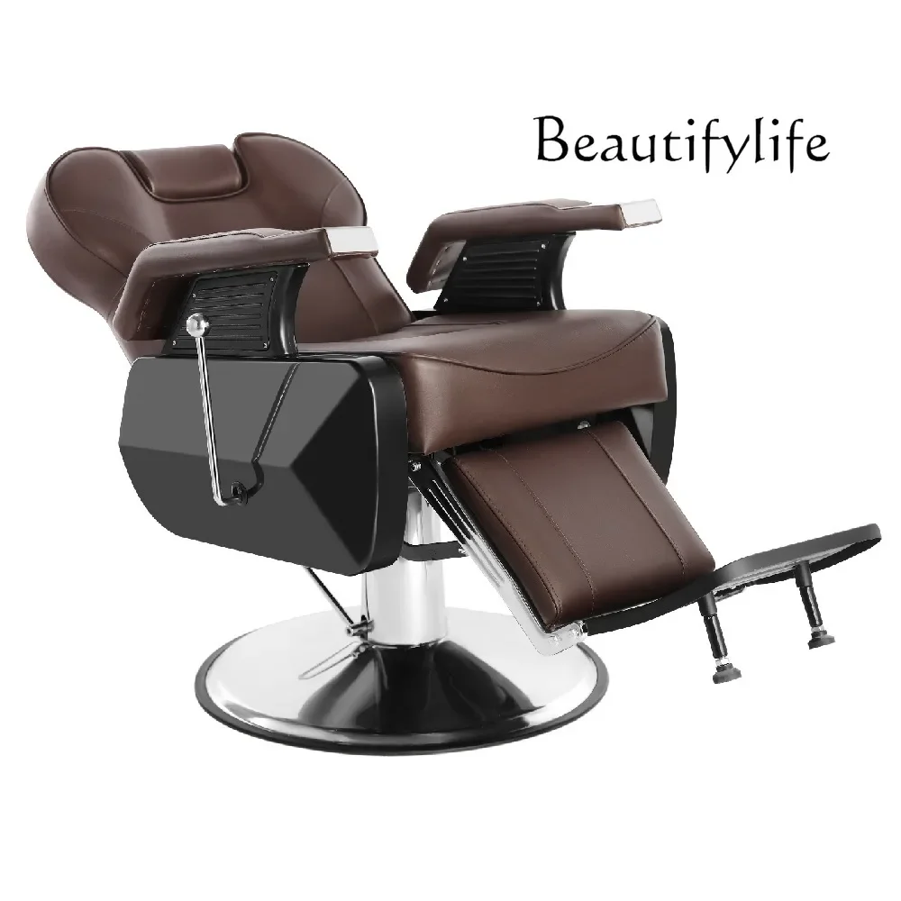 Light luxury barber shop special barber chair multi-functional designer new fashion high sense