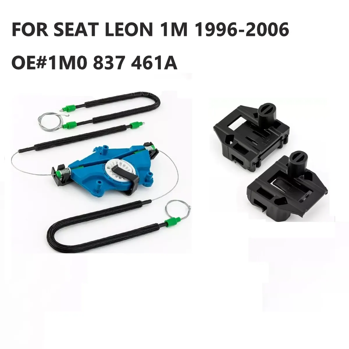 ELECTRIC WINDOW REGULATOR FOR SEAT LEON ( 1M ) WINDOW REGULATOR REPAIR KIT FRONT LEFT SIDE 1996-2006