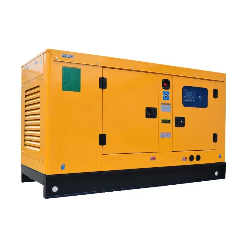 50 هرتز/60 هرتز ثلاث مراحل 80/100/120/150/160/180/200kw kva مولد صامت مع محرك عالي الجودة
