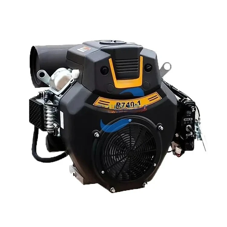 R740D 739CC V-type Twin 24HP 2V78 Shaft Cylinder Small Engine Four Stroke Engine Assembly