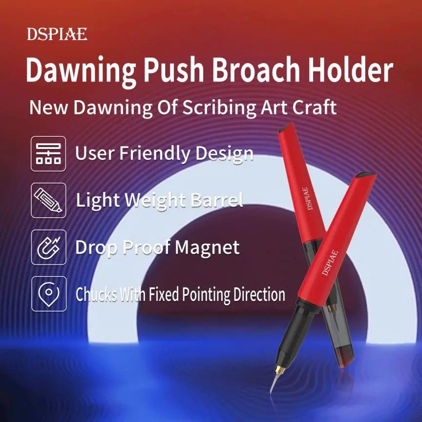 

DSPIAE PT-TH Dawning Push Broach Holder Diy Cutting Retrofit Wire Cutting Knife