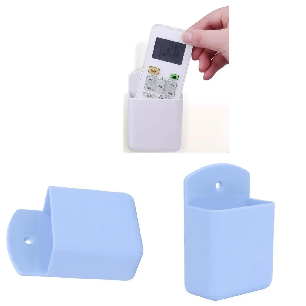 

Wall Mounted Remote Control Holder Rack, Space Saving Remote Holder for Wall