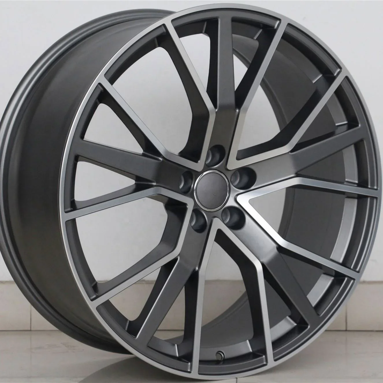 For Audi Full Size 19 20 21 22 Inch 5*112 Passenger Car Alloy Wheels Rims For Audi A5 A7 S4 S5 S6 RS4 RS5 RS6 Q7 Q8 RS7 RSQ8