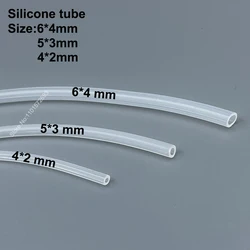 5meters Silicone Ink Tube Soft Pipe Hose 4*2mm 5*3mm 6*4mm Tubing for Roland Mimaki Mutoh Capping Station Ink Pump Printhead