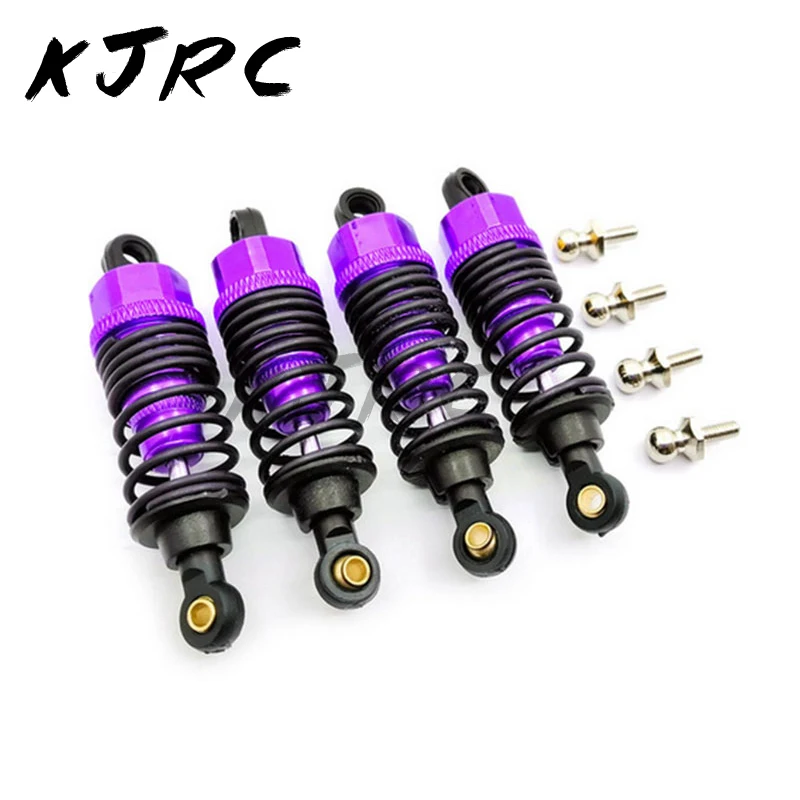 

4pcs HSP Aluminum Aolly Metal Shock Absorber 102004 122004 68mm 02002 02175 1/10 Upgrade Parts For On-Road Drift car 94123 S274