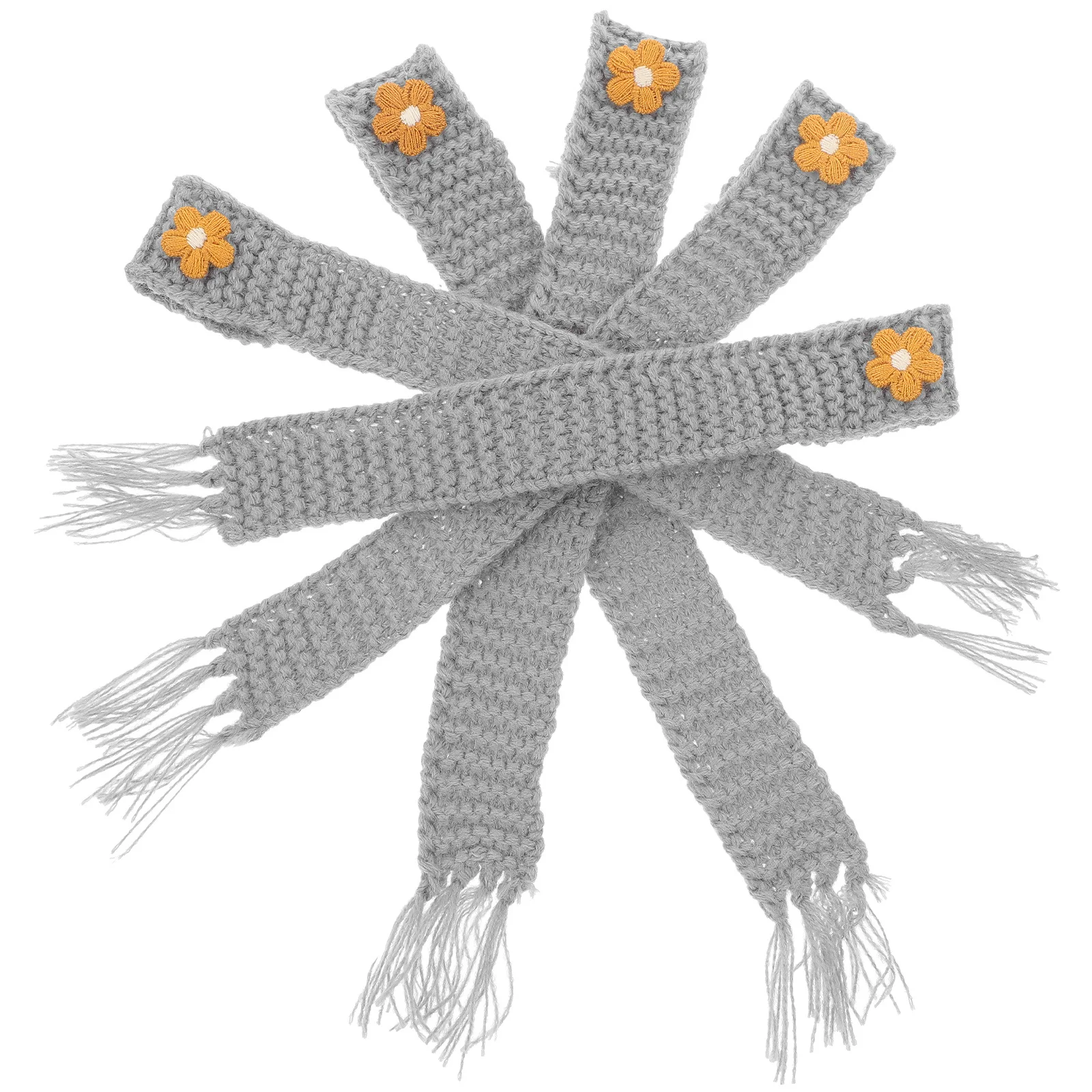 

5 Pcs Clothes and Accessories Mini Scarf Scarves Crafts Adjustable Lightweight Baby