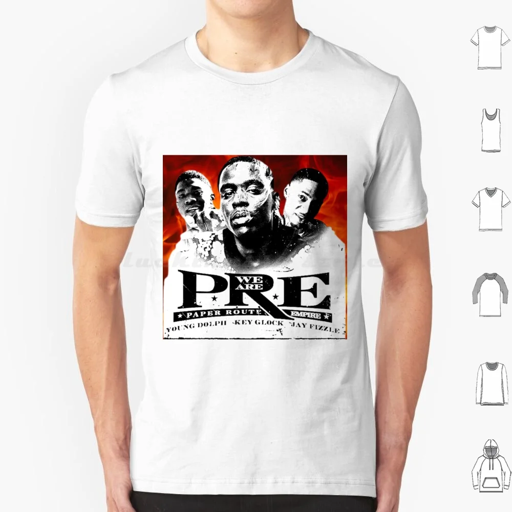 Paper Route Empire ( On Fire ) T Shirt 6xl Cotton Cool Tee Paper Route Empire Paper Young Dolph Empire Route Pre Rap Dolph