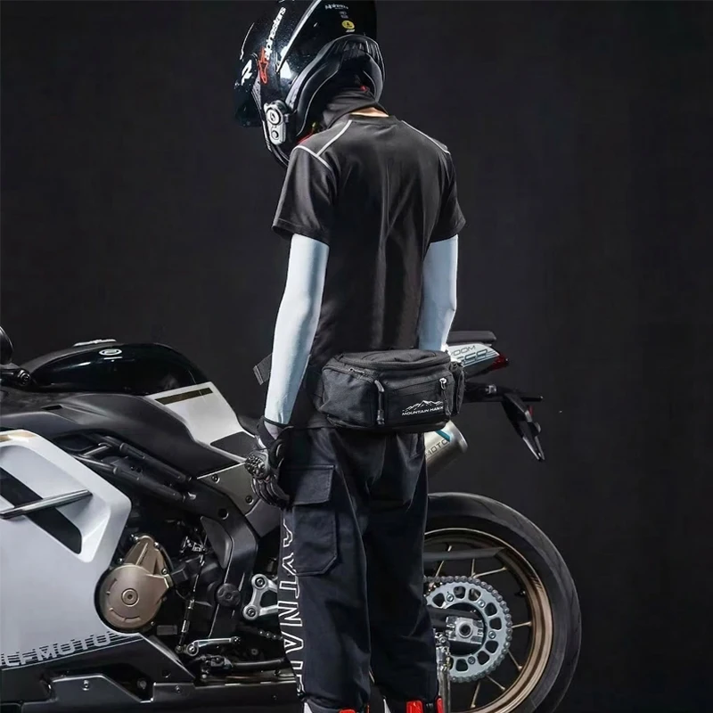 

Мотоциклетная поясная сумка для мужчин и женщин, водонепроницаемая, с несколькими карманами, сумка-кошелек, поясная сумка на бедро, поясная сумка для мотоциклистов, мужская поясная сумка для езды на мотоцикле.
