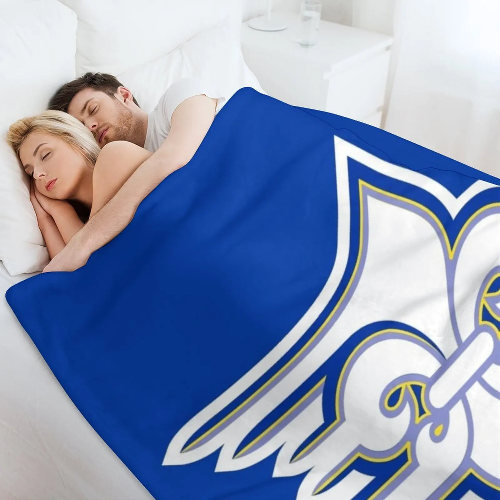 رمي القديسين الحجر الجيري بطانية هدايا عيد الميلاد للأريكة بطانيات الشتاء الدافئة رقيقة منقوشة